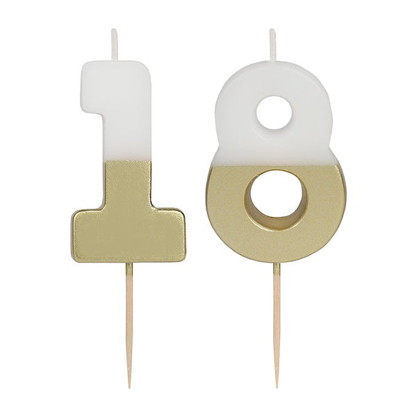 Milestone Birthdays Number Candles