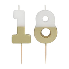 Milestone Birthdays Number Candles