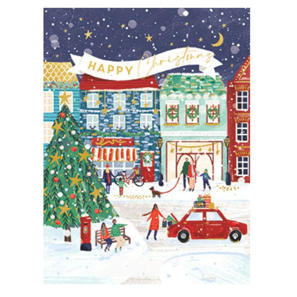 Christmas Street Christmas Card Box