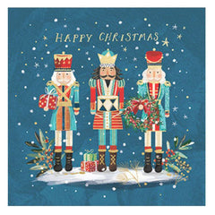 Festive Nutcracker Christmas Card Box