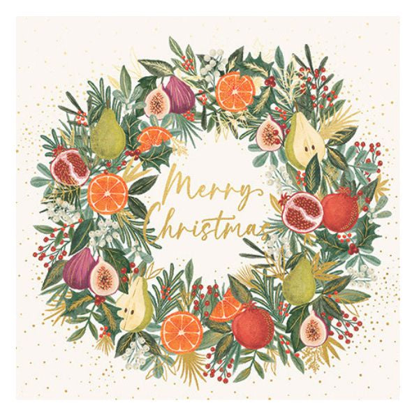 Festive Fruits Christmas Card Pack