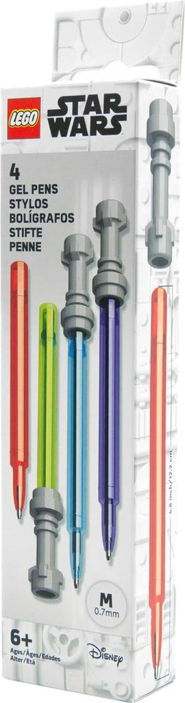 LEGO Star Wars Lightsaber Gel Pen 4 Pack