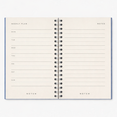 Luca Black Check Planner