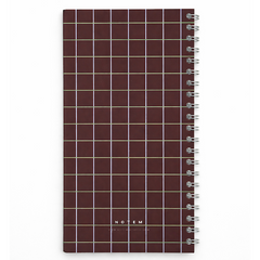 Luca Black Check Planner