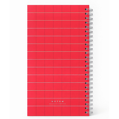 Luca Red Check Planner
