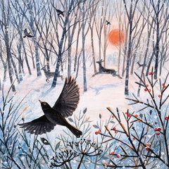 Woodland Sundown Charity Card Pack
