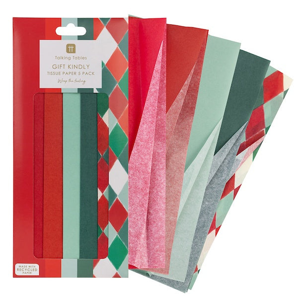 Harlequin Mix Tissue Paper