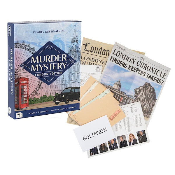 Deadly Destinations Murder Mystery London Edition
