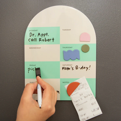 Magnetic Memo Board Green