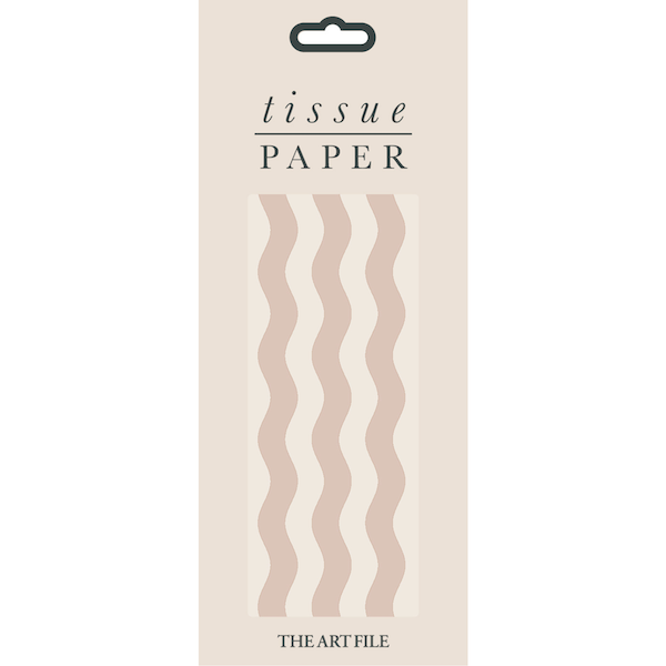 Mushroom Waves Tissue Paper