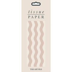 Mushroom Waves Tissue Paper