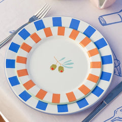 Enamel Olive Plate 20cm