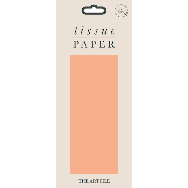 Pale Orange Tissue Paper