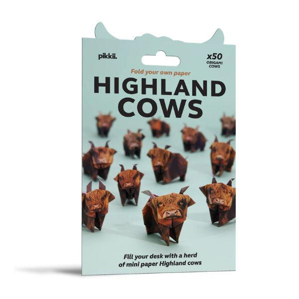 Paper Highland Cows
