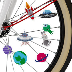 Pimp Your Bike Spoke Decorations - Space