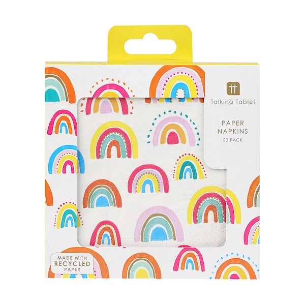 Birthday Brights Rainbow Cocktail Napkins Pack