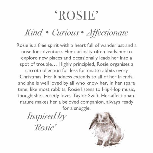 Tiger Rabbit Toy Rabbit 'Rosie' Large Plush Toy - Paper Tiger