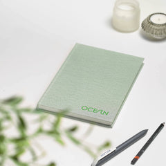Recycled Ocean Waste A5 Notebook Green