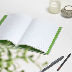 Recycled Ocean Waste A5 Notebook Green