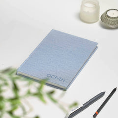 Recycled Ocean Waste A5 Notebook Ocean Blue