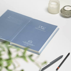 Recycled Ocean Waste A5 Notebook Ocean Blue