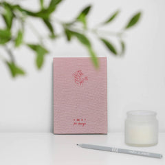 Recycled Ocean Waste A5 Notebook Pink Coral