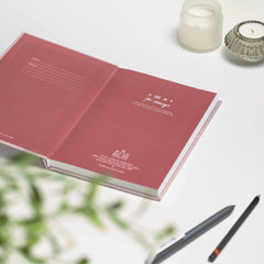 Recycled Ocean Waste A5 Notebook Pink Coral