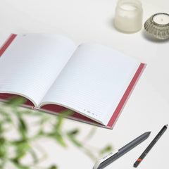 Recycled Ocean Waste A5 Notebook Pink Coral