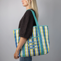 Recycled Plastic Sardine Tote Bag