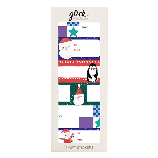 Stickers Santa & Friends