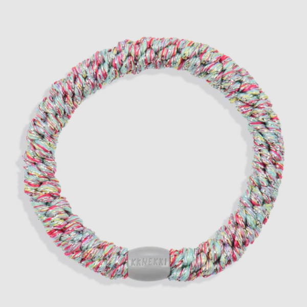 Kknekki Rainbow Glitter Hair Tie