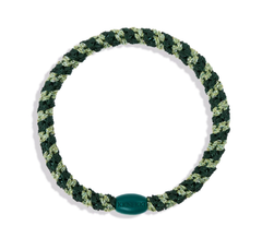 Kknekki Slim Jungle Pistachio Glitter Hair Tie