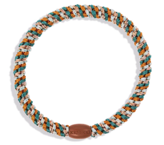 Kknekki Slim Mix Terracotta Teal Hair Tie