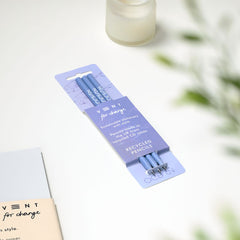 Sea Blue Pack of 3 Pencils
