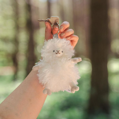 Sheep 'Beryl' Plush Keyring