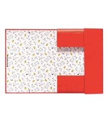 Snoopy A4 Elastic  Folder