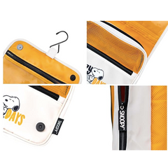 Snoopy All Smiles Hanging Travel Toiletry Bag