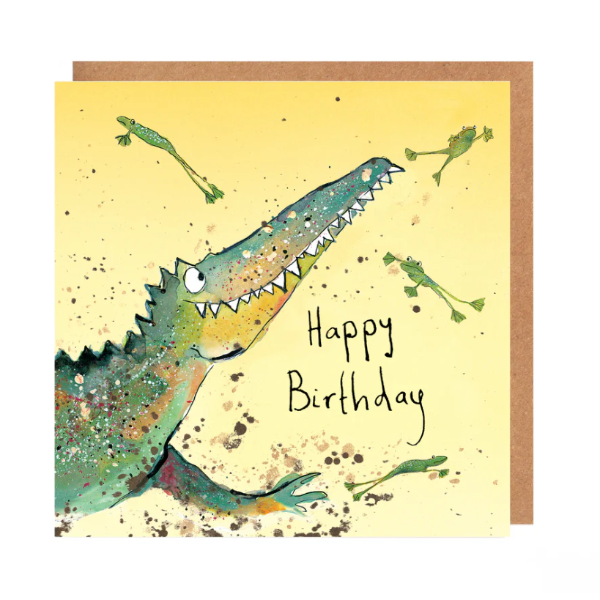Solomon Splash Happy Birthday Card