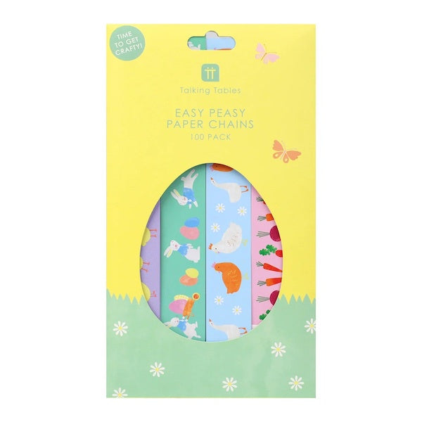Spring Bunny Paper Chains - Paper Tiger
