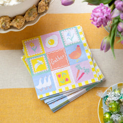 Spring Icons Paper Napkins