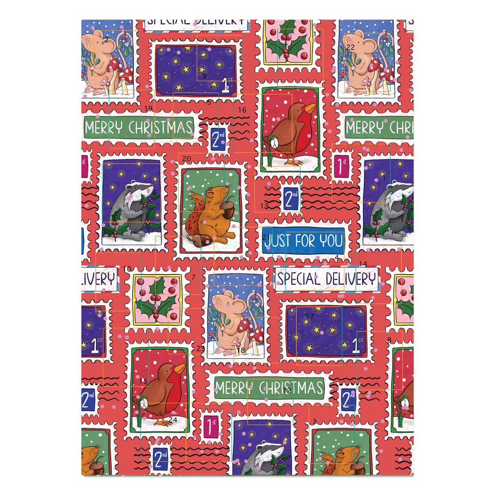 Stamp Glitter Advent Calendar