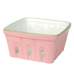 Strawberry Ceramic Punnet - 15cm
