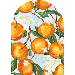 Sundaze Orange Blossom Birthday Card