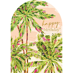 Sundaze Palms Birthday Card