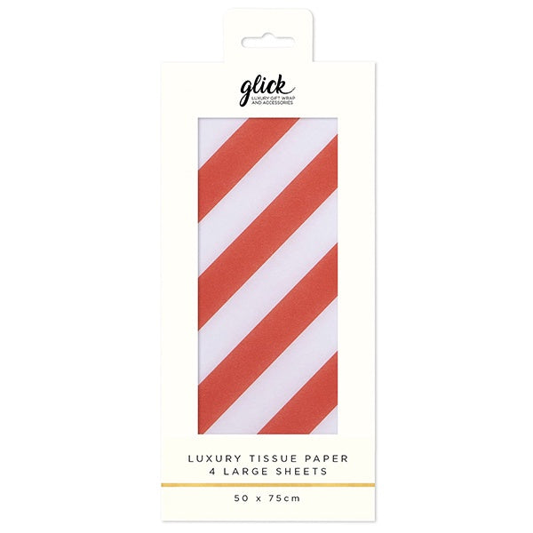 Candy Cane Tissue Paper Pack