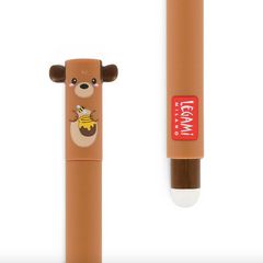 Teddy Bear with Honey Erasable Gel Pen
