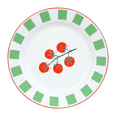 Tomato Enamel Plate - 20cm