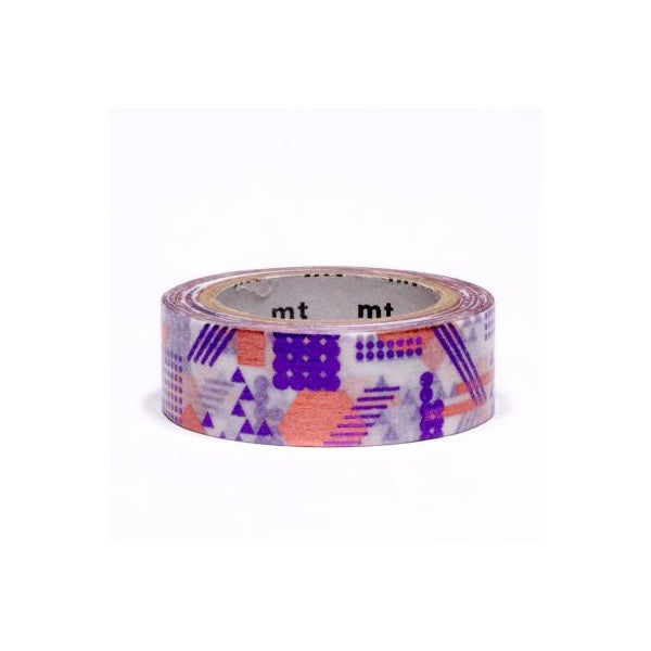 Overlapped Geometry Washi Tape