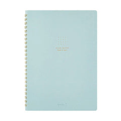 Midori Ring Notebook A5 Dot Grid Blue