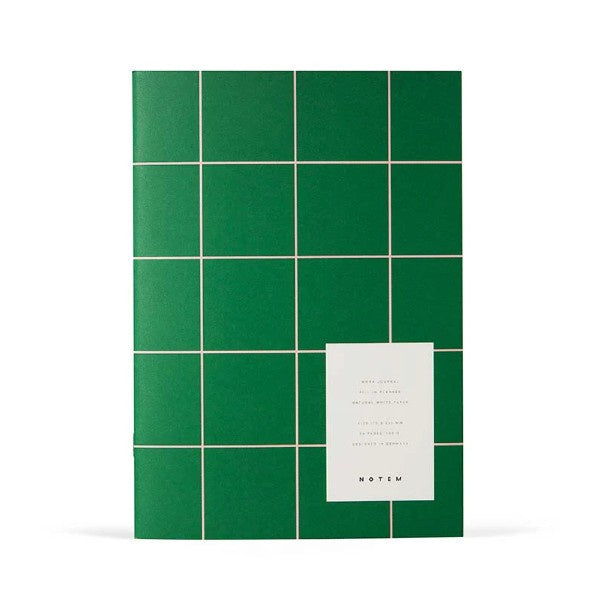 Milo Work Journal Green and Rose